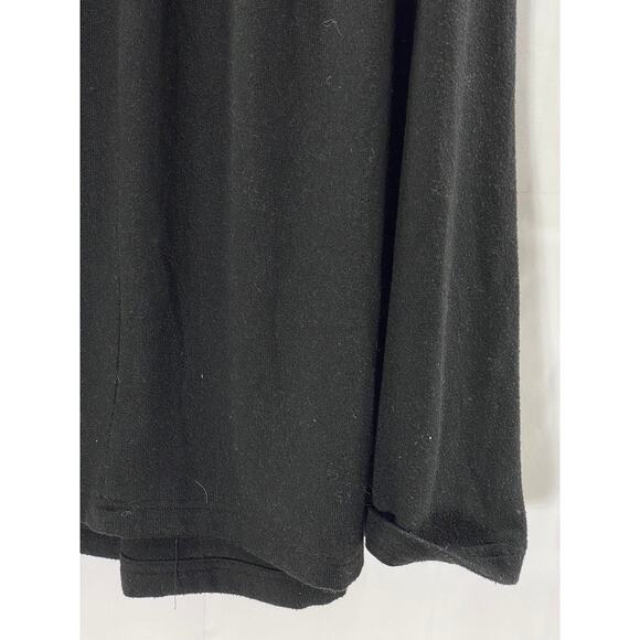 LINEAR BY RACHEL RISS Women's Black Crewneck Long Sleeve Maxi Dress SZ XS/S - Picture 5 of 8